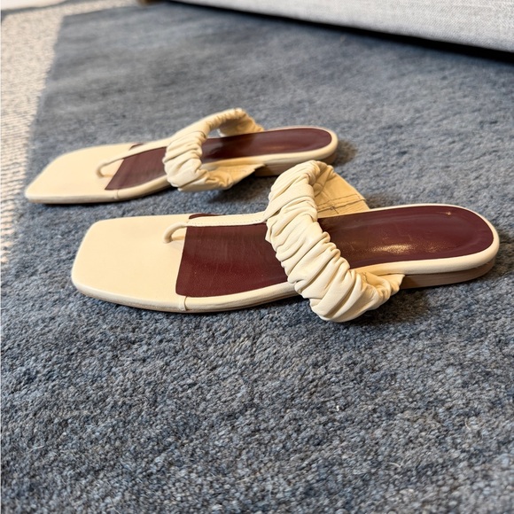 Staud Cream Women's Sandals - Picture 2 of 3